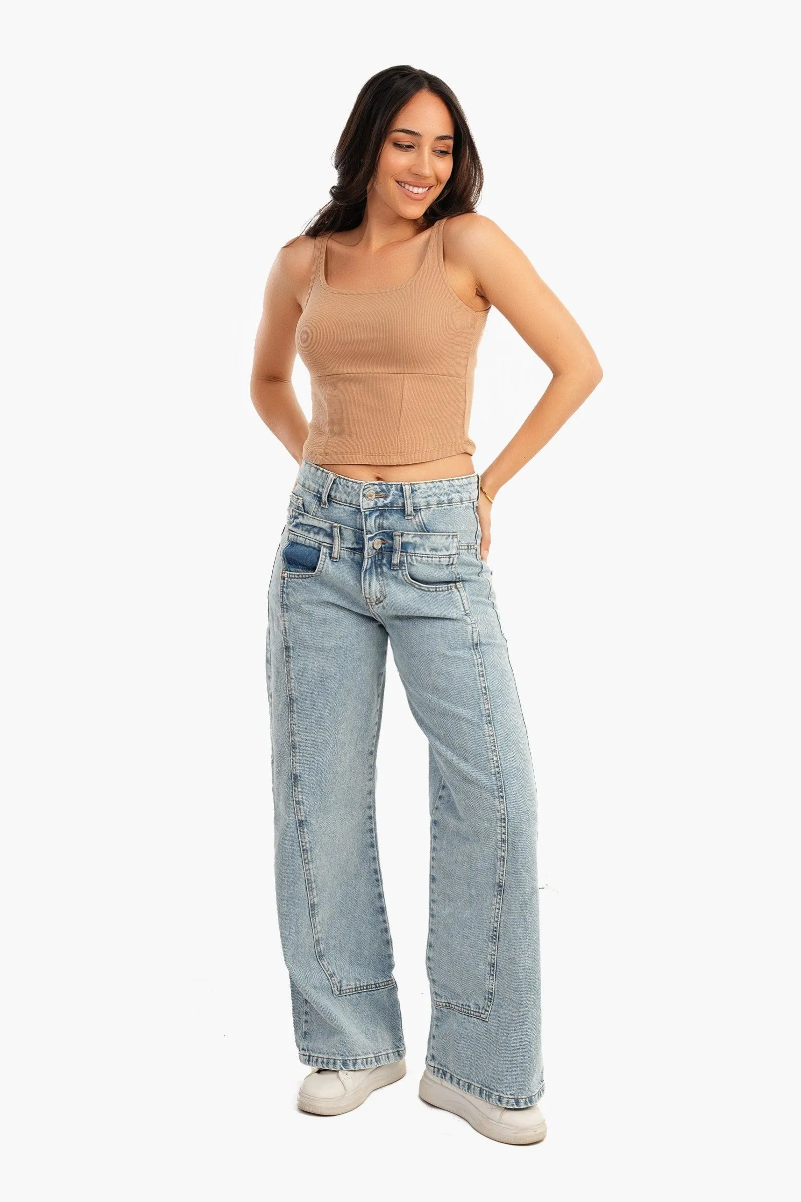 Cropped Ribbed Top