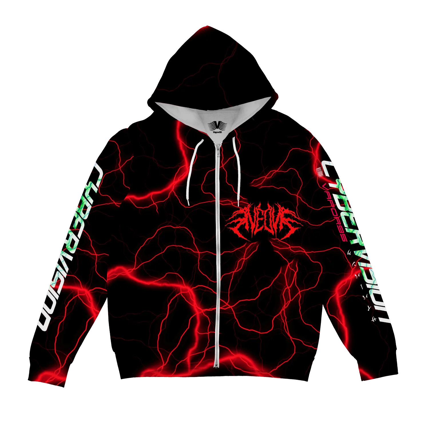 Cybervision Zip Up Hoodie