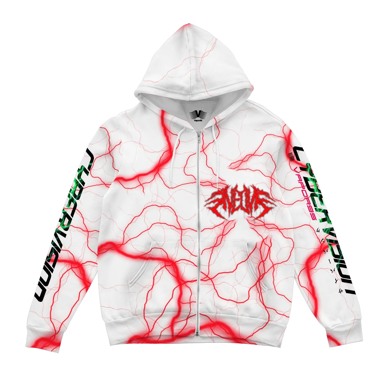 Cybervision Zip Up Hoodie