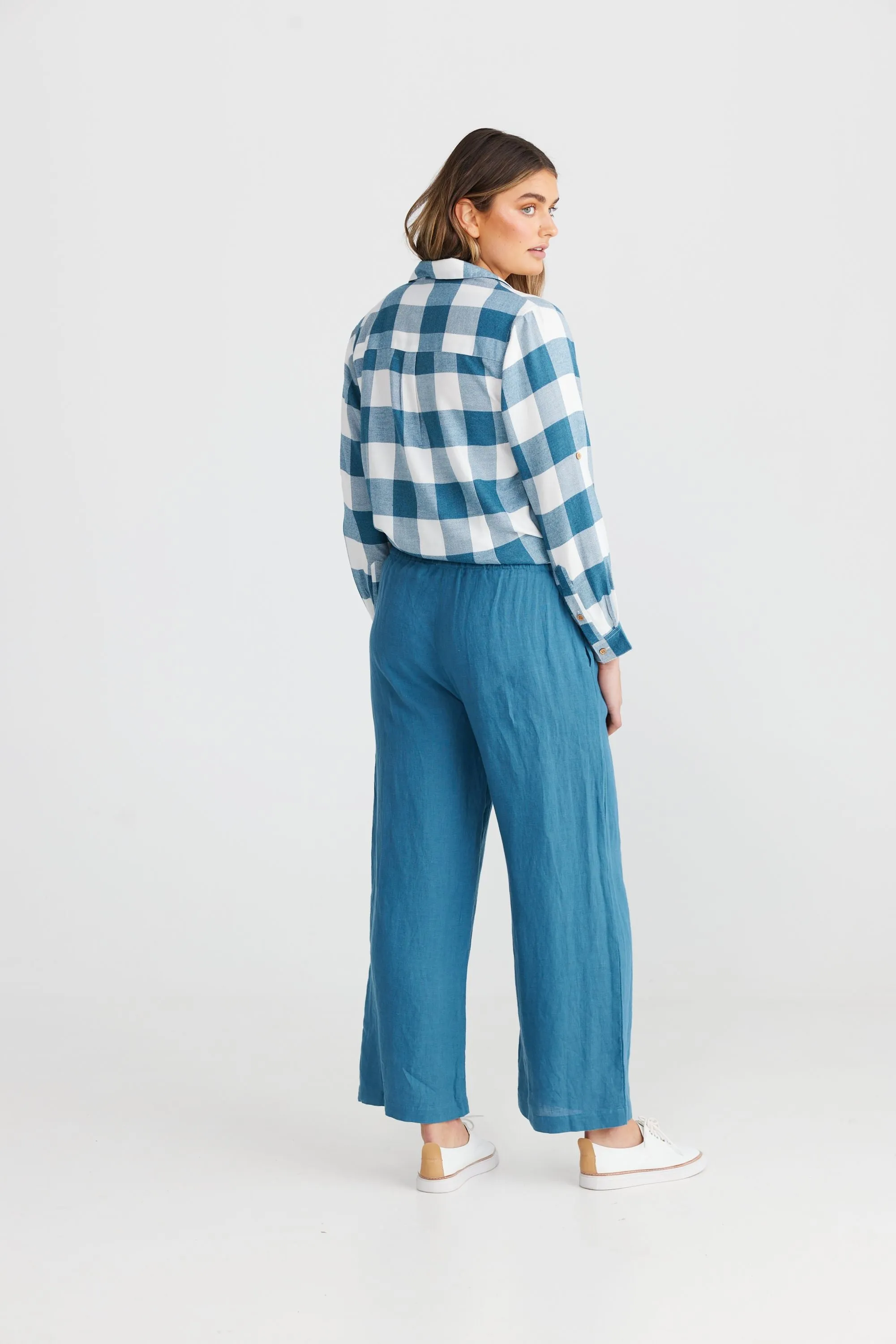 Dickens Pants (Blue Steel)