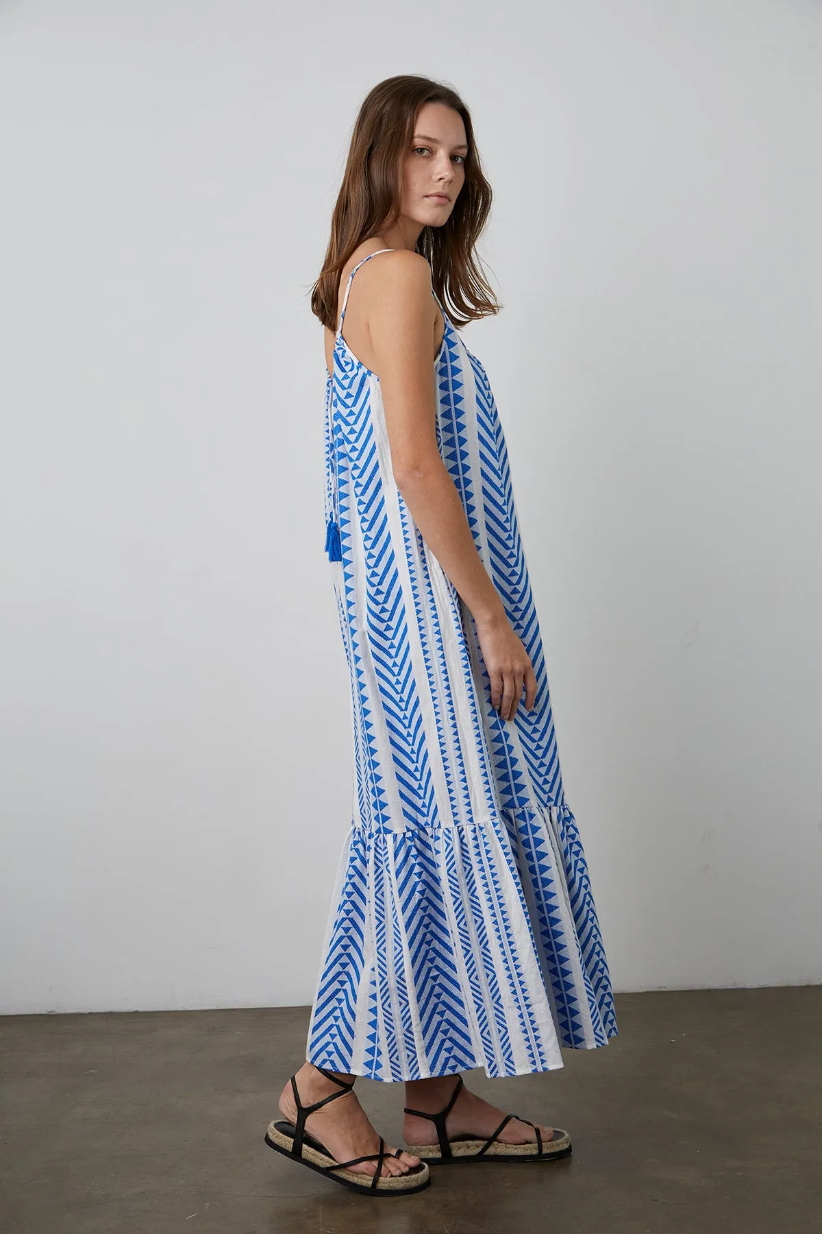 DINAE JACQUARD MAXI DRESS