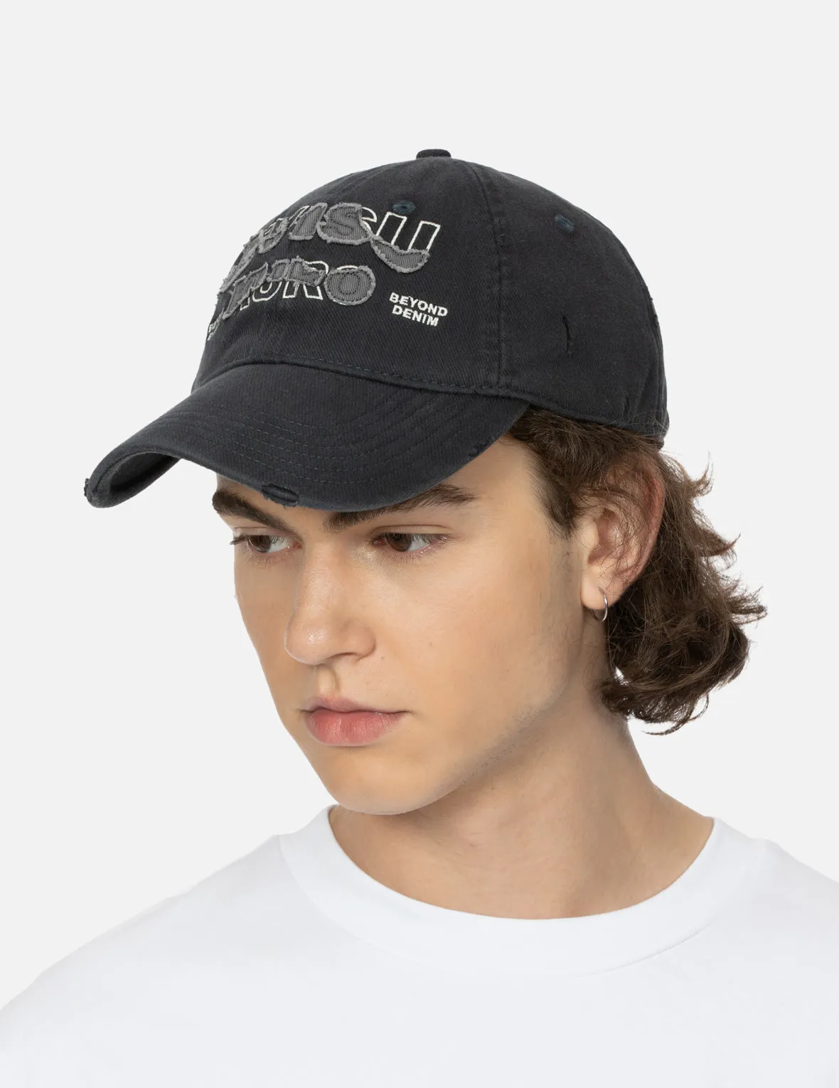 Distressed Logo Dad Cap