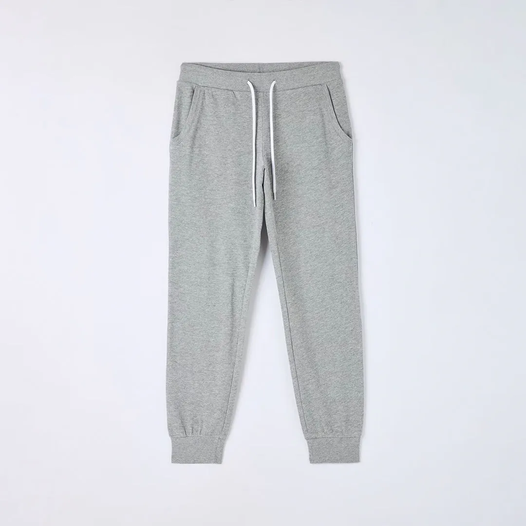 Elasticated Ribbed Band Sweatpants