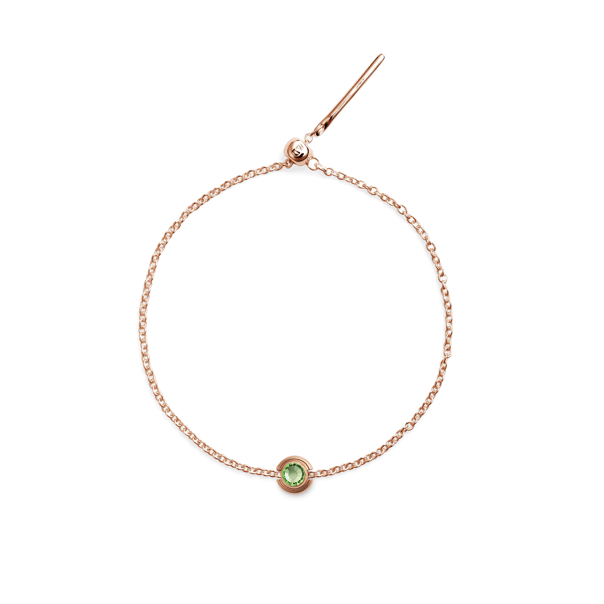 February Charm Rose Gold