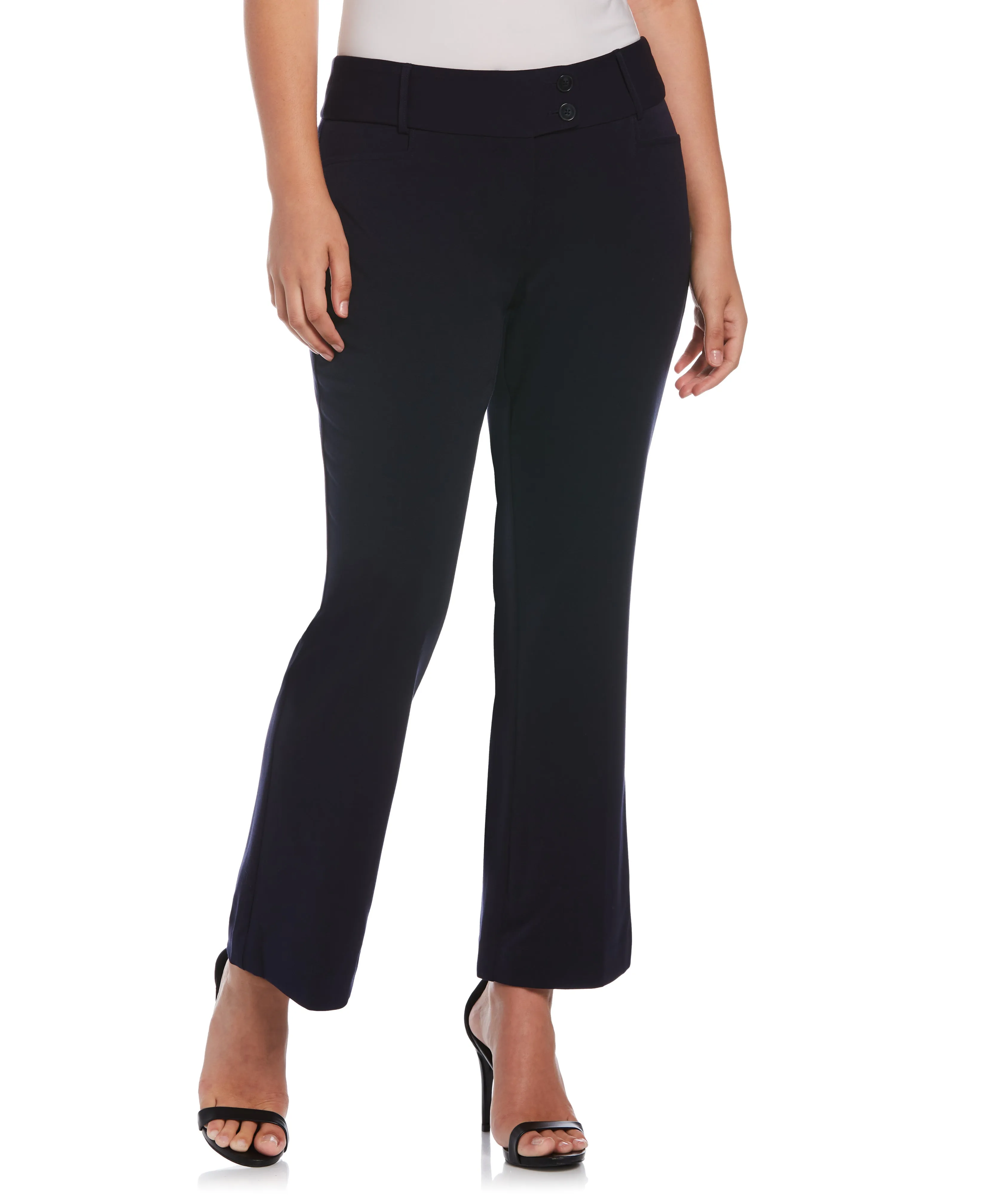 Gabardine Bootcut Pant Short - Curvy Fit