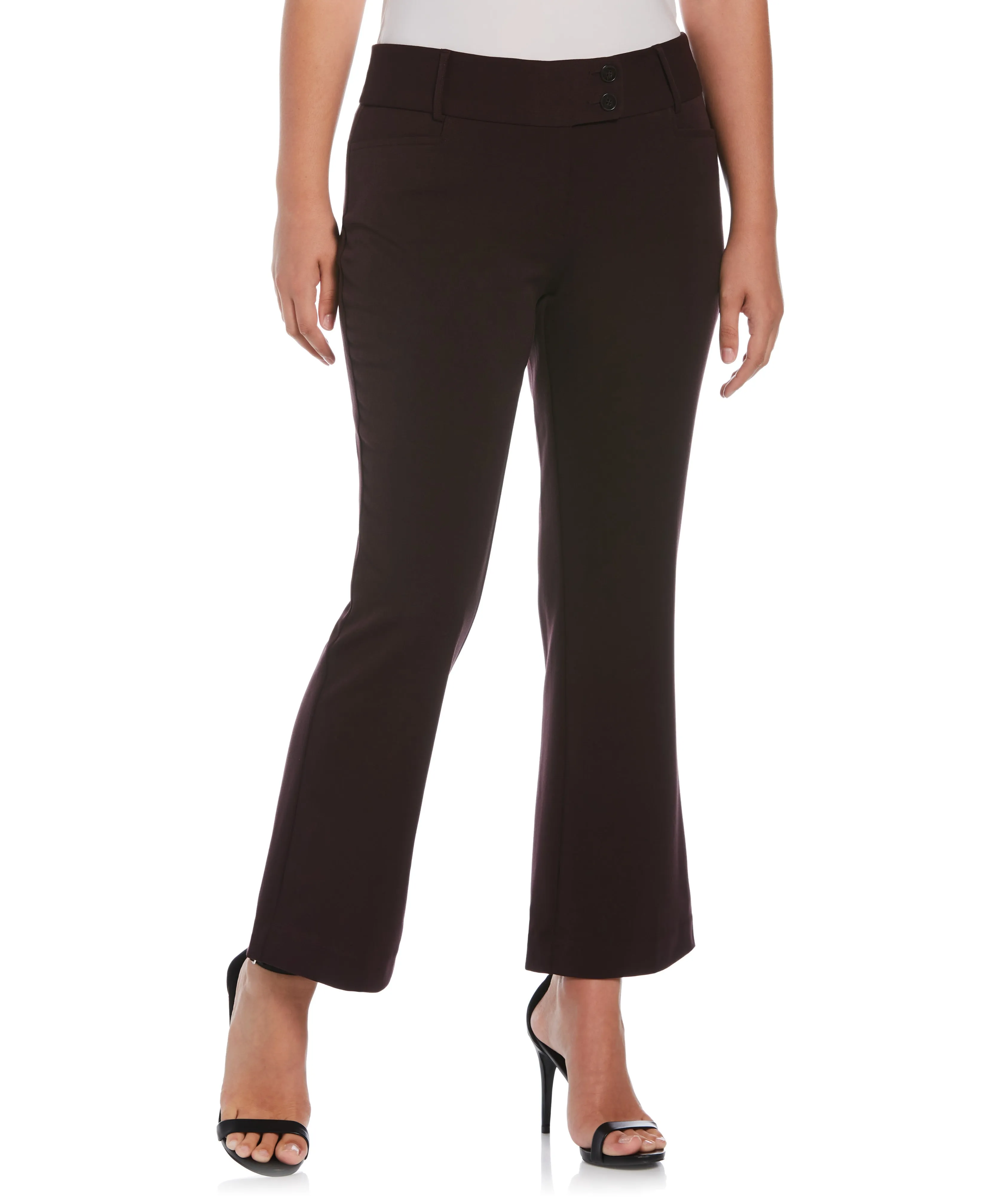 Gabardine Bootcut Pant Short - Curvy Fit