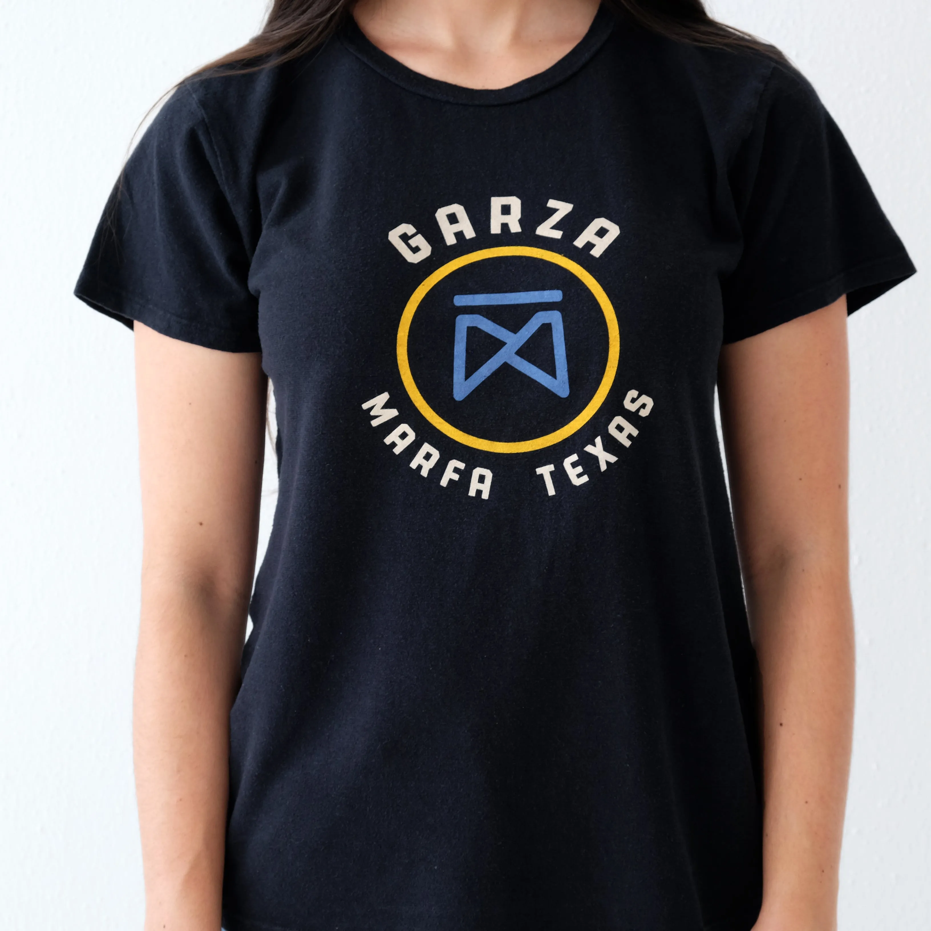 Garza Marfa Jungmaven - Black Logo Womens Tee