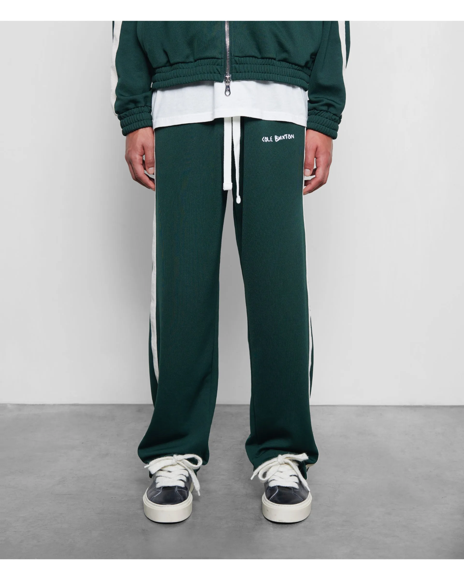 HAND EMBROIDERY TRACK PANTS