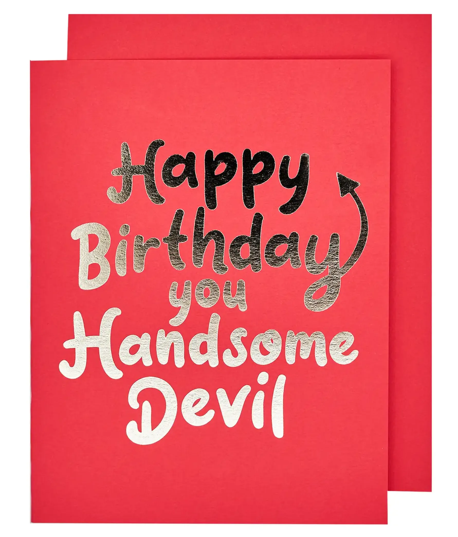 Handsome Devil Birthday Card