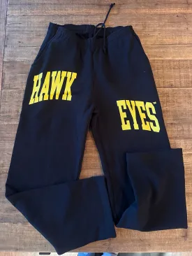 Hawkeyes Interrupted Wide Leg Sweats