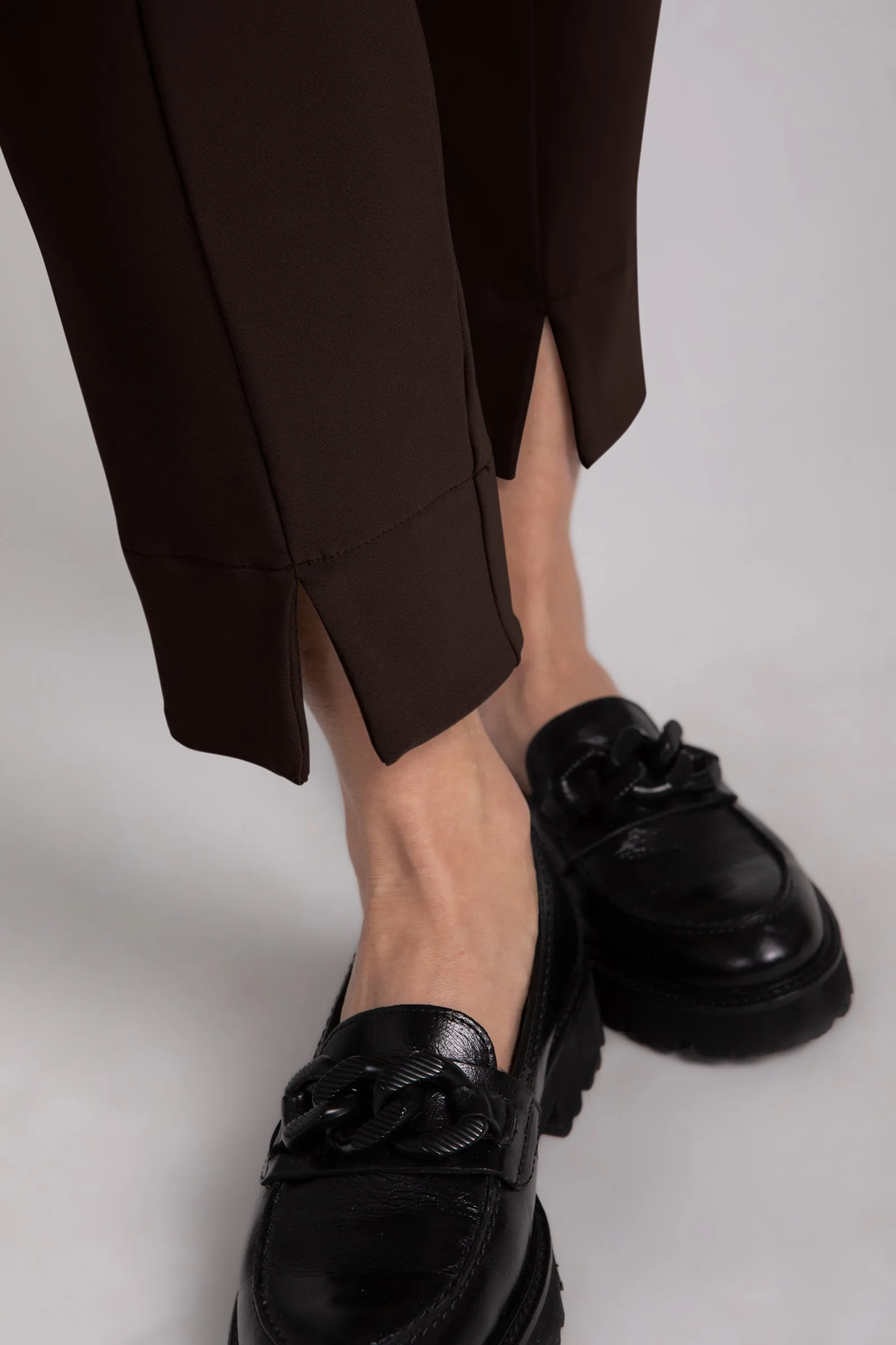 Hepburn Ankle Pant | Chocolate