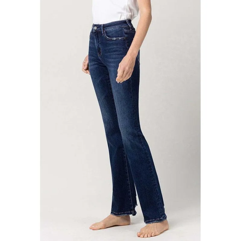 High Rise Slim Bootcut Jeans