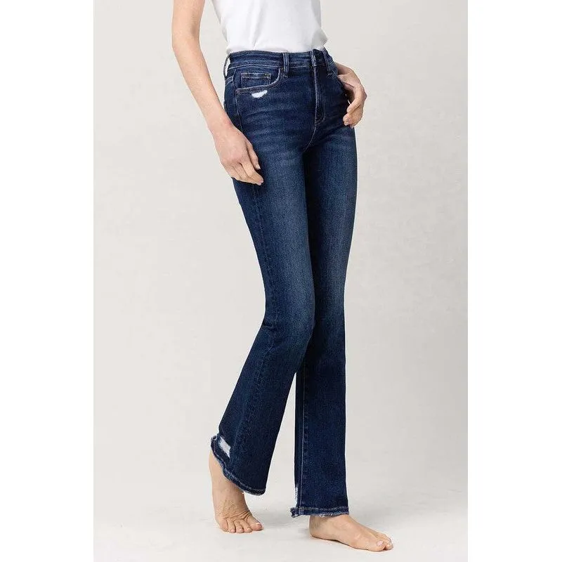 High Rise Slim Bootcut Jeans