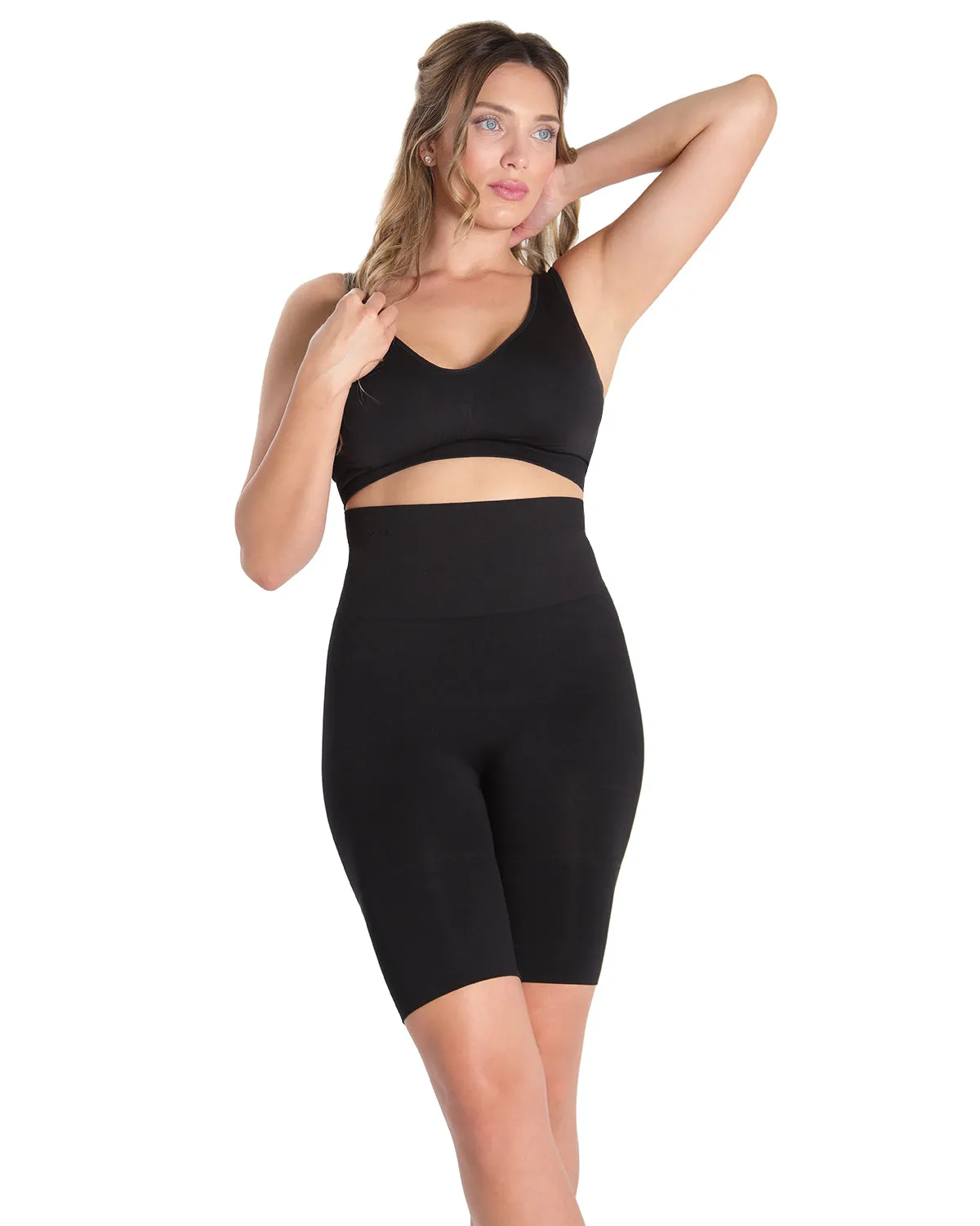 High-Waisted Seamless Firming Thigh Shaper