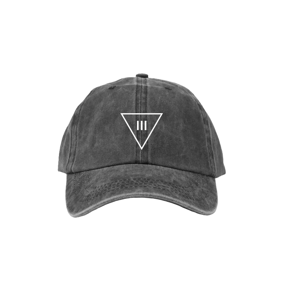 III Points 23 Logo Distressed Dad Hat