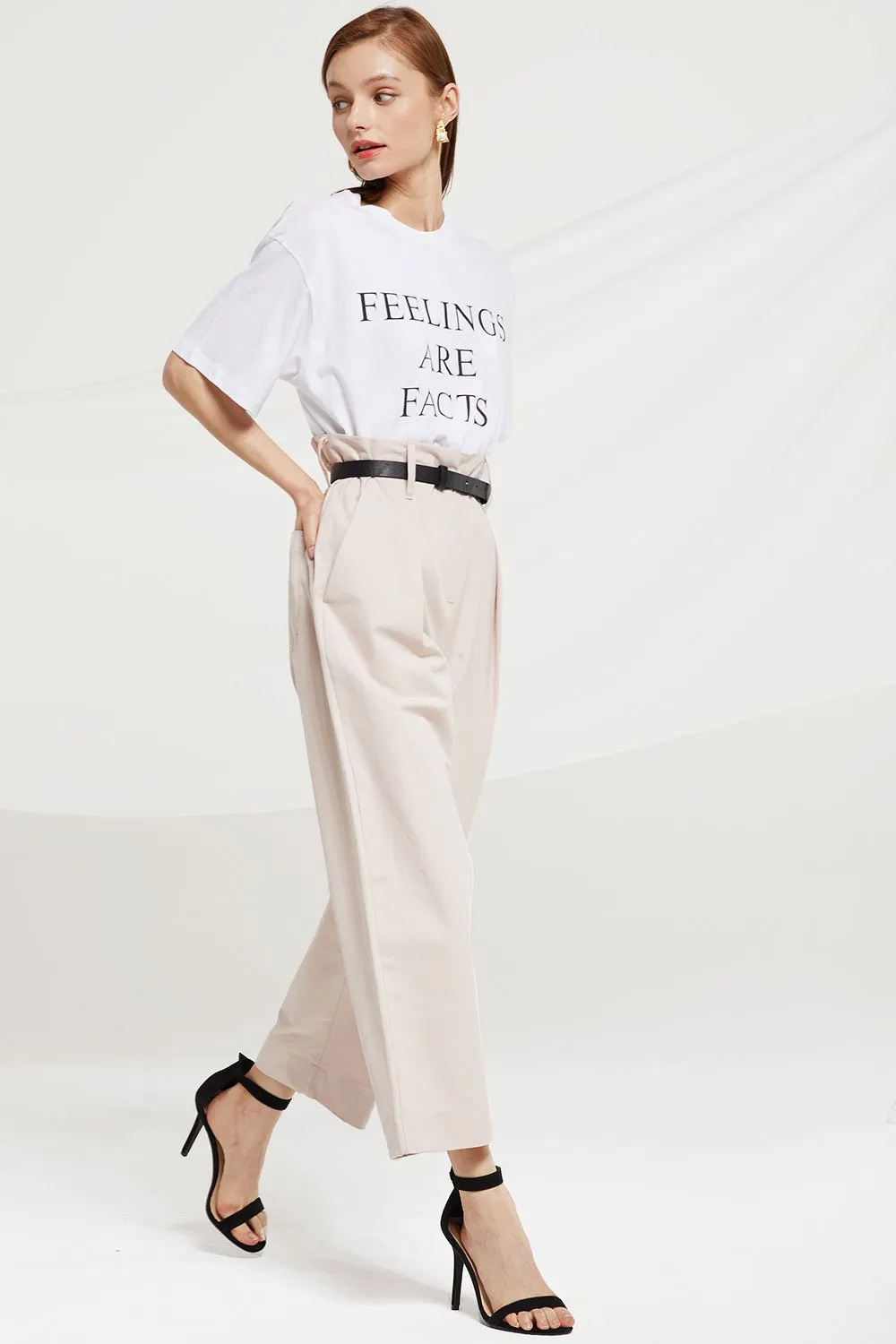 Jazmin Paperbag Wide Leg Pants