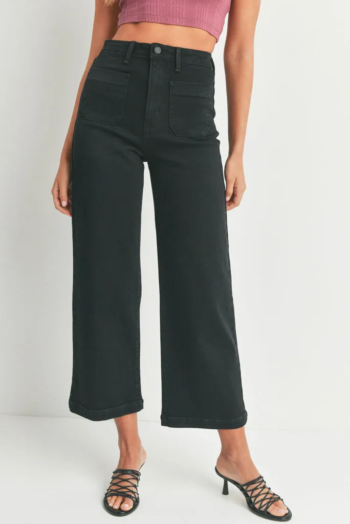 JBD PATCH POCKET WIDE LEG JEAN