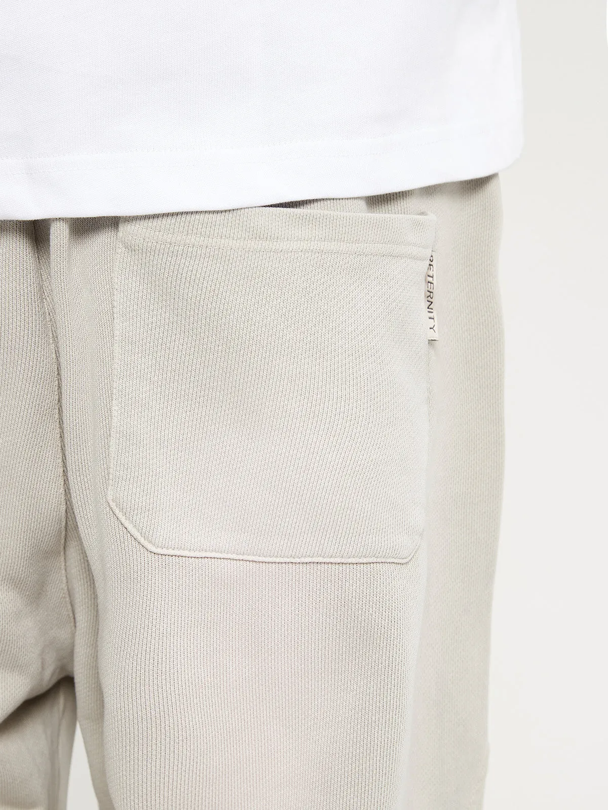 JOGGER PANTS - FADED CREAM