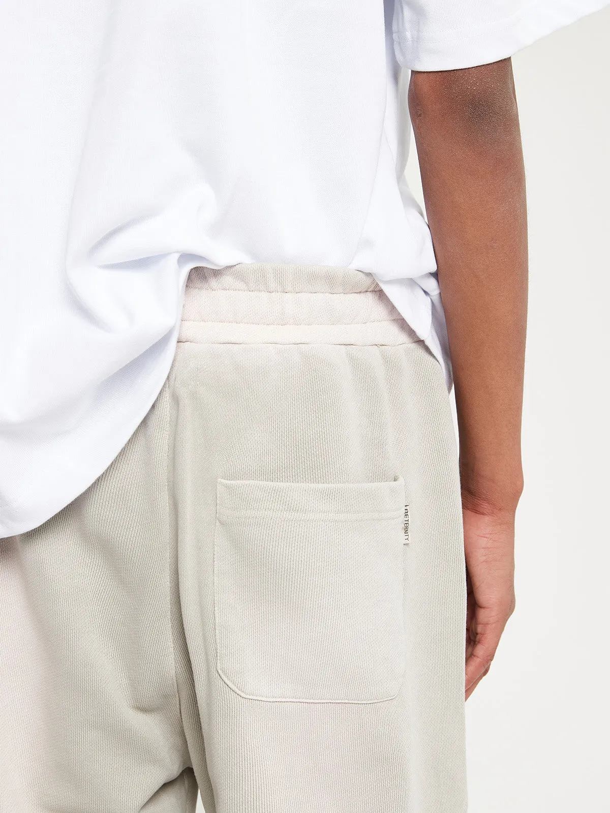 JOGGER PANTS - FADED CREAM