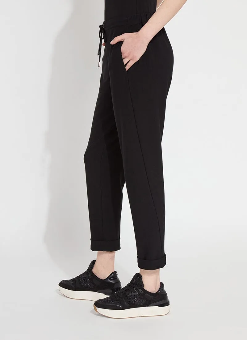 Julia Stretch Crepe Cuffed Jogger