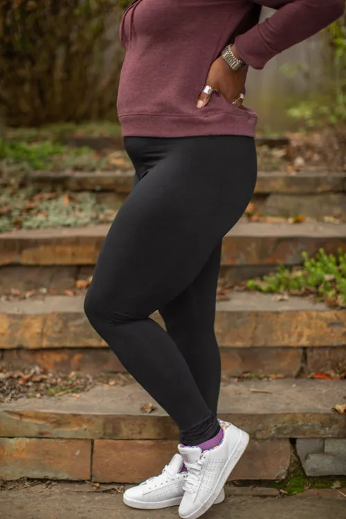 K. Bell Solid Basic Leggings