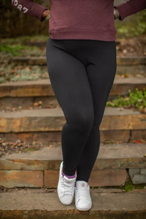 K. Bell Solid Basic Leggings