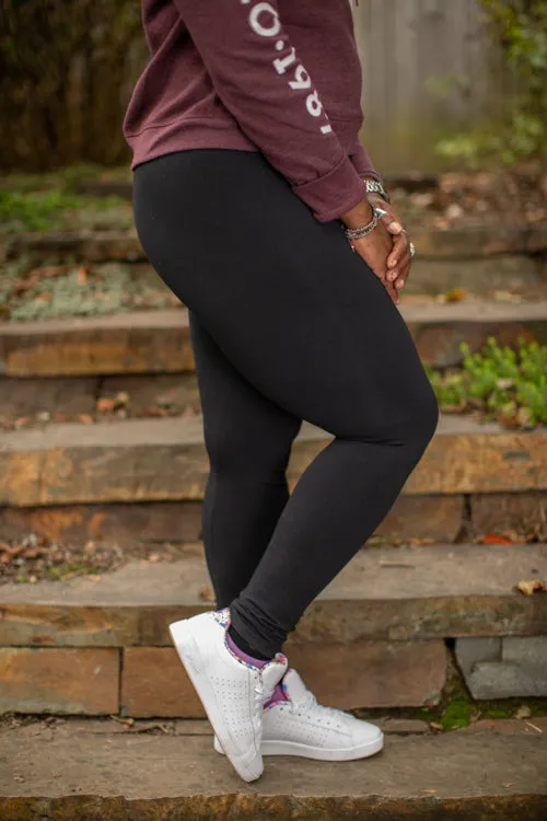 K. Bell Solid Basic Leggings