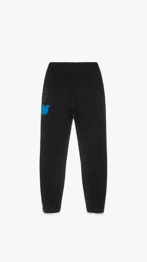 Large Sweatpant - Superblack Blue