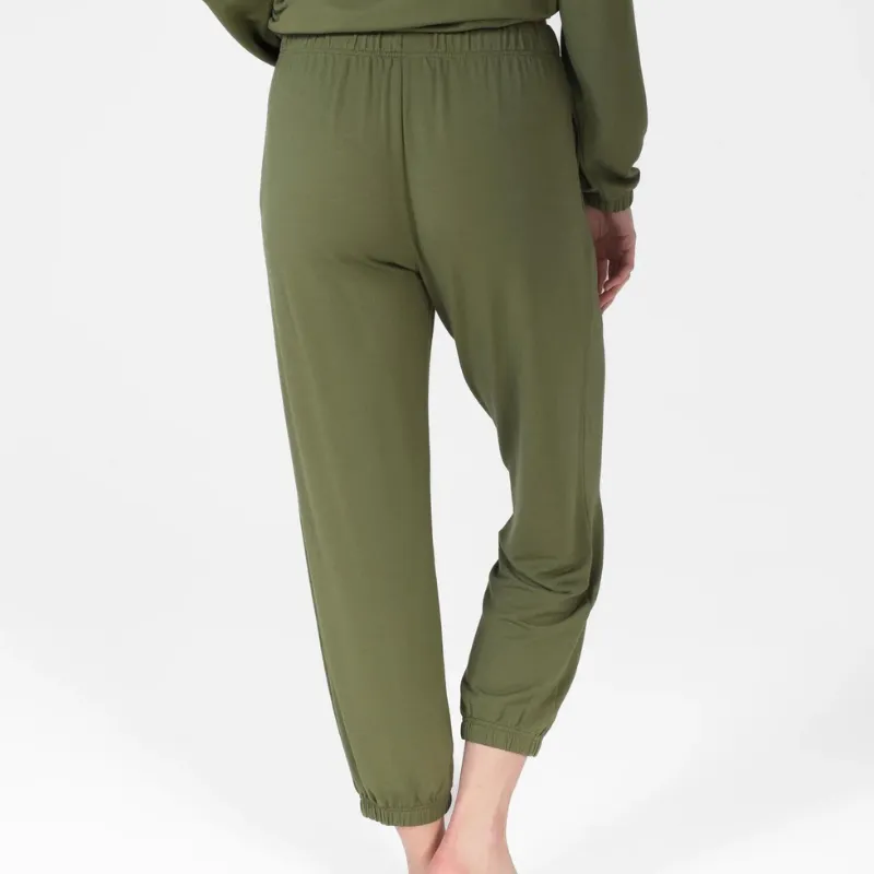 LatteLove High Waisted Jogger Olivine