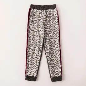 Leopard Color Block Jogger