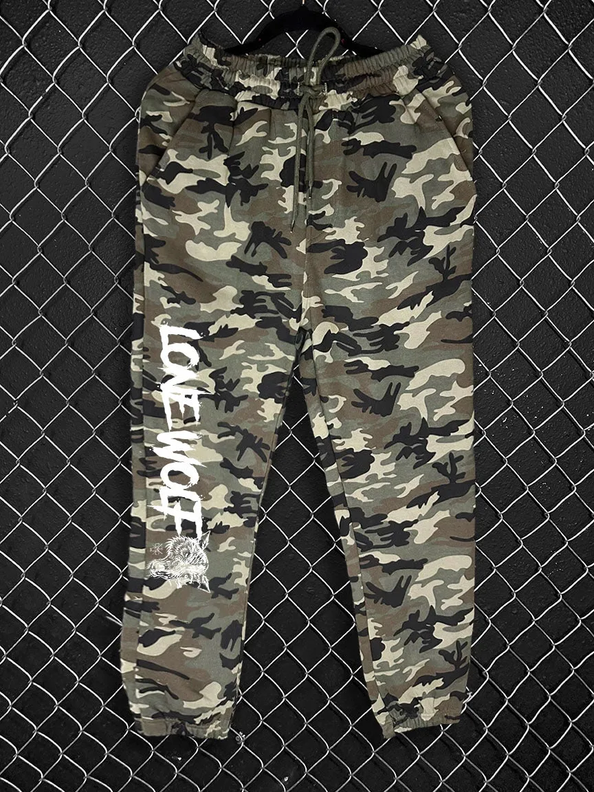 LONE WOLF ARMY CAMO JOGGER