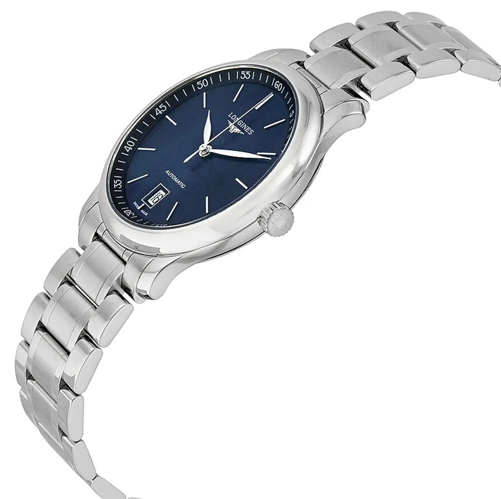 Longines Master Collection Automatic Stainless Steel Blue Dial Date Mens Watch L2.628.4.92.6