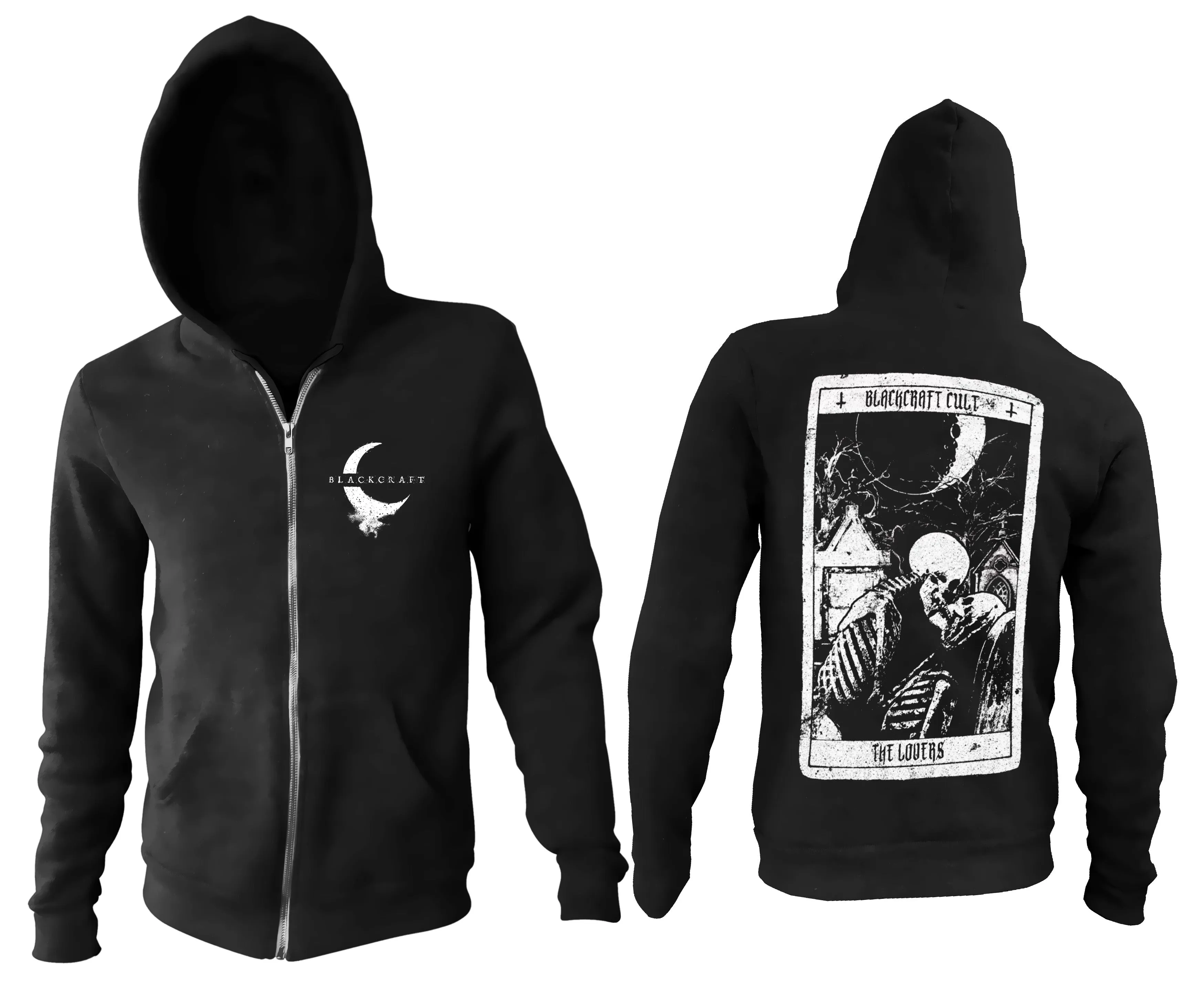 Lovers Tarot - Zip Up Hoodie