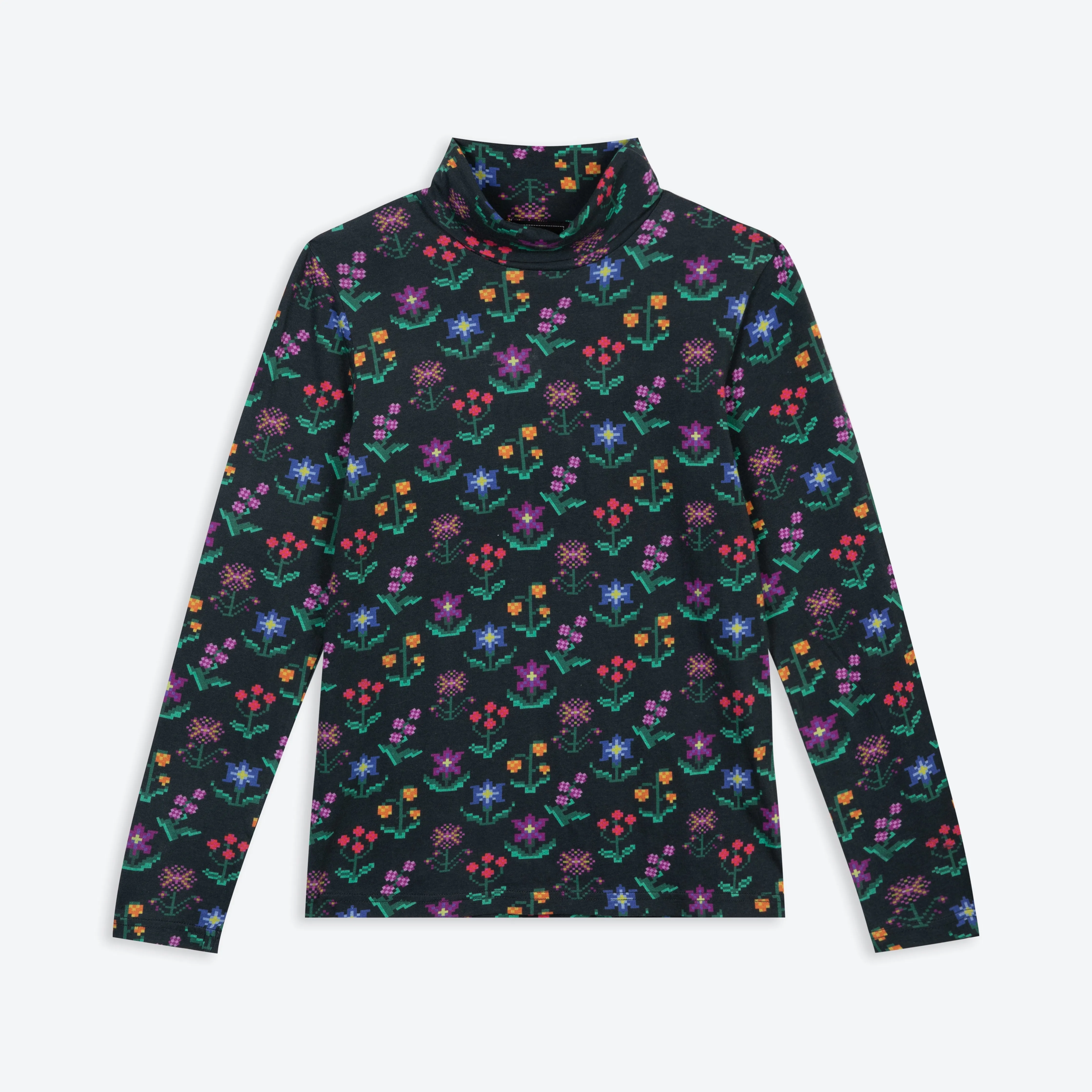 Lowie Needlepoint Organic Roll Neck