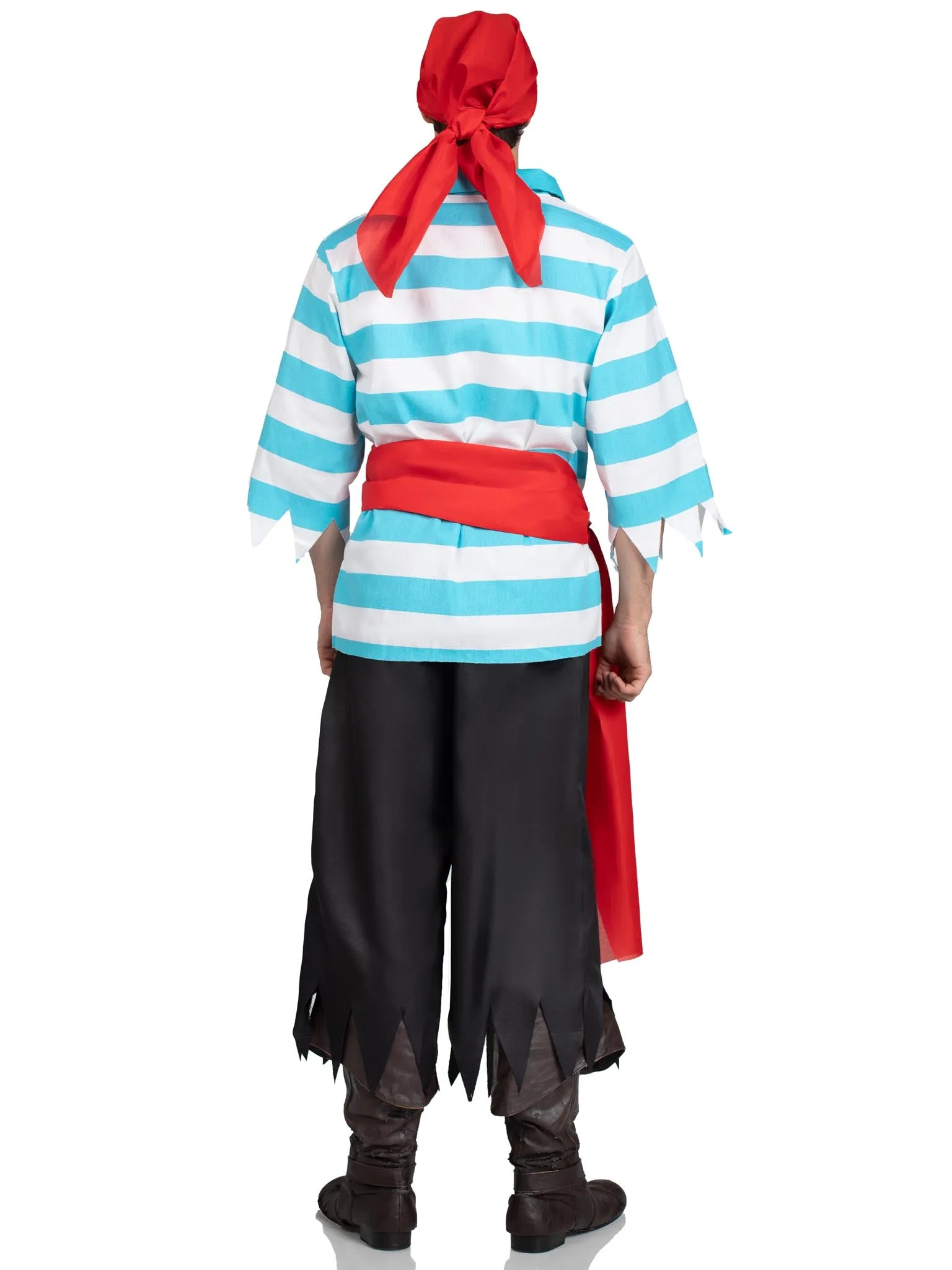 Men's 4 PC Pillaging Pirate Costume