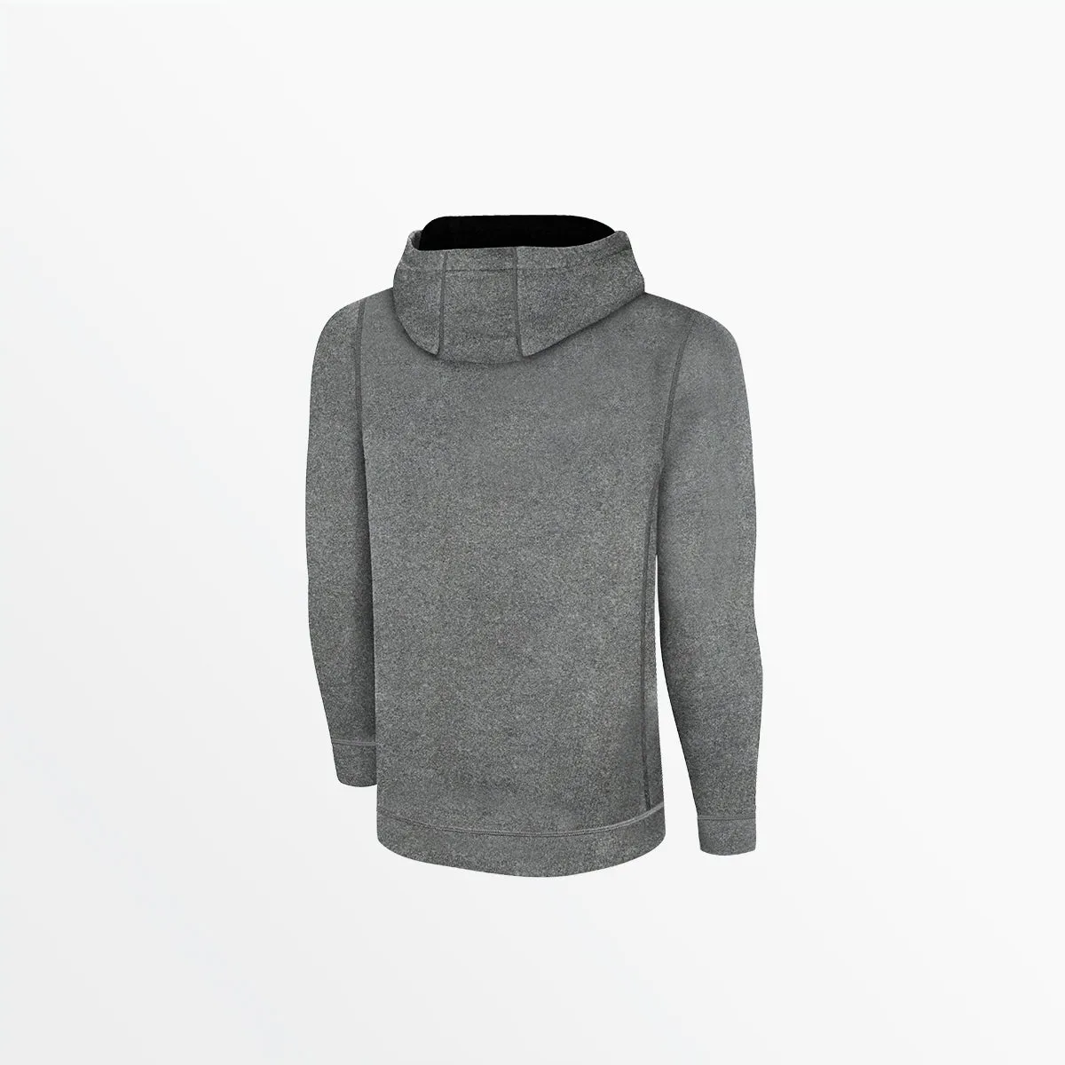 MEN'S ESSENTIAL HEATHER ZIP UP HOODIE