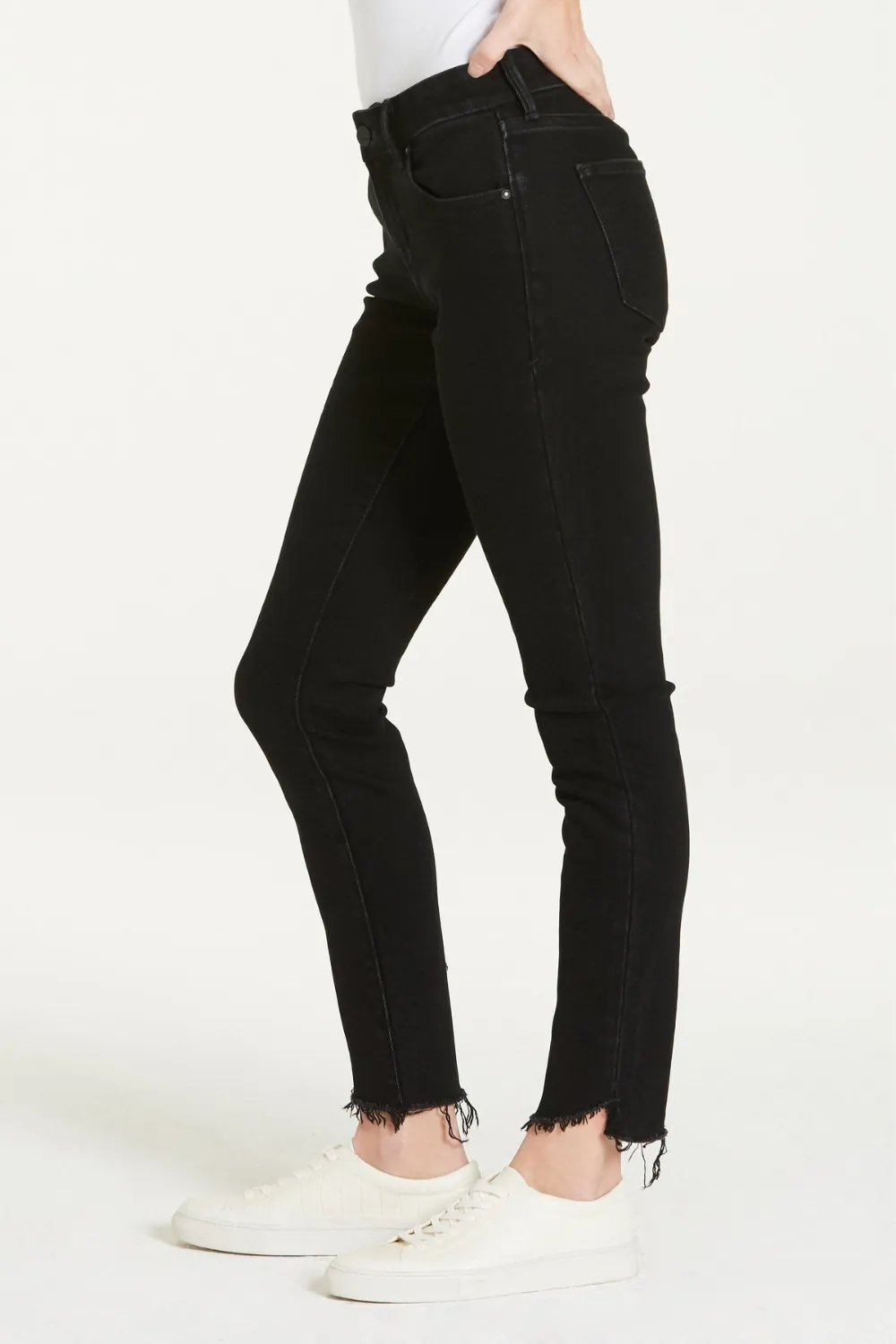 MID RISE ANKLE SKINNY | FULL MOON