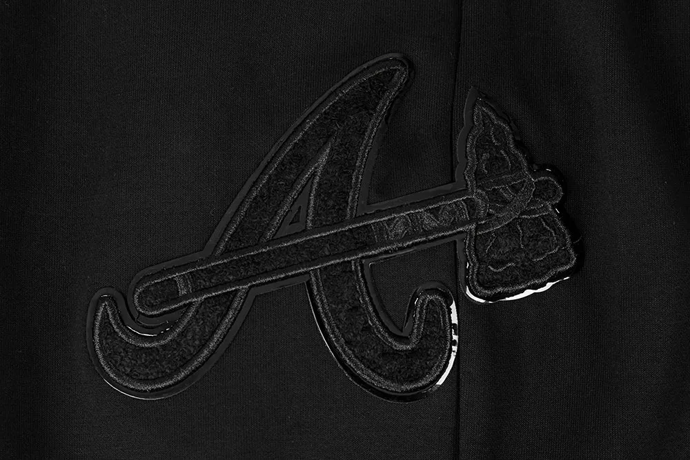 MLB ATLANTA BRAVES TRIPLE BLACK LOGO MEN'S JOGGER (BLACK)