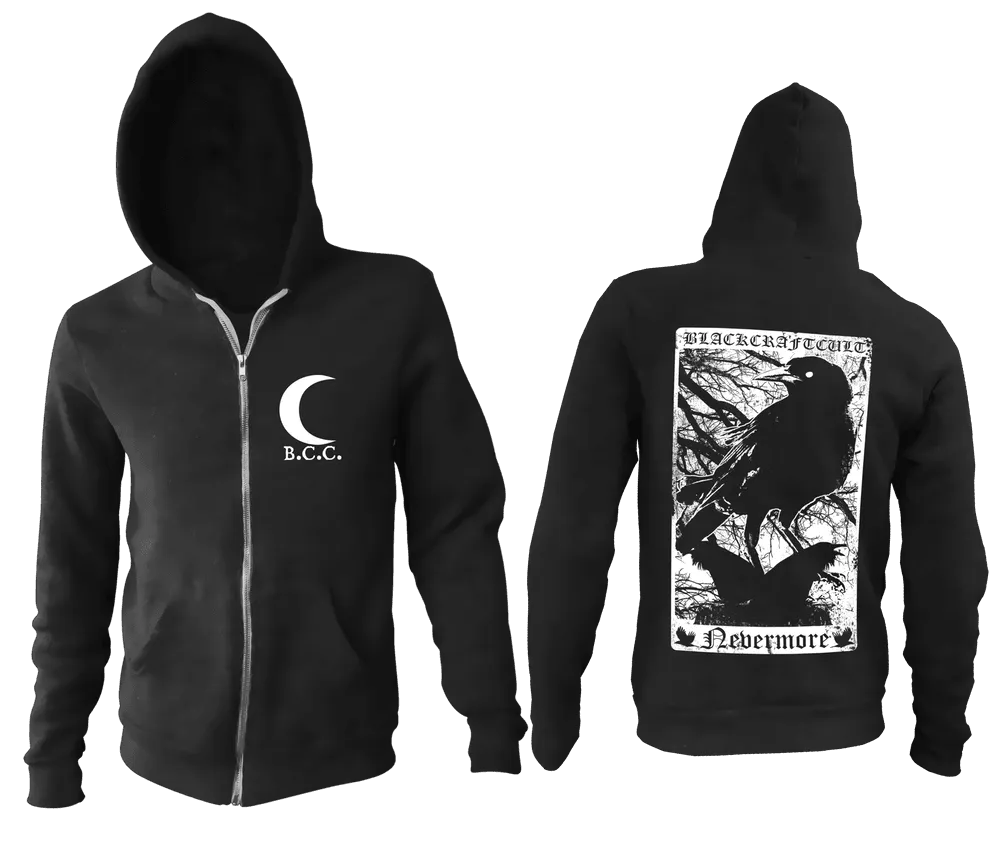 Nevermore - Zip Up Hoodie