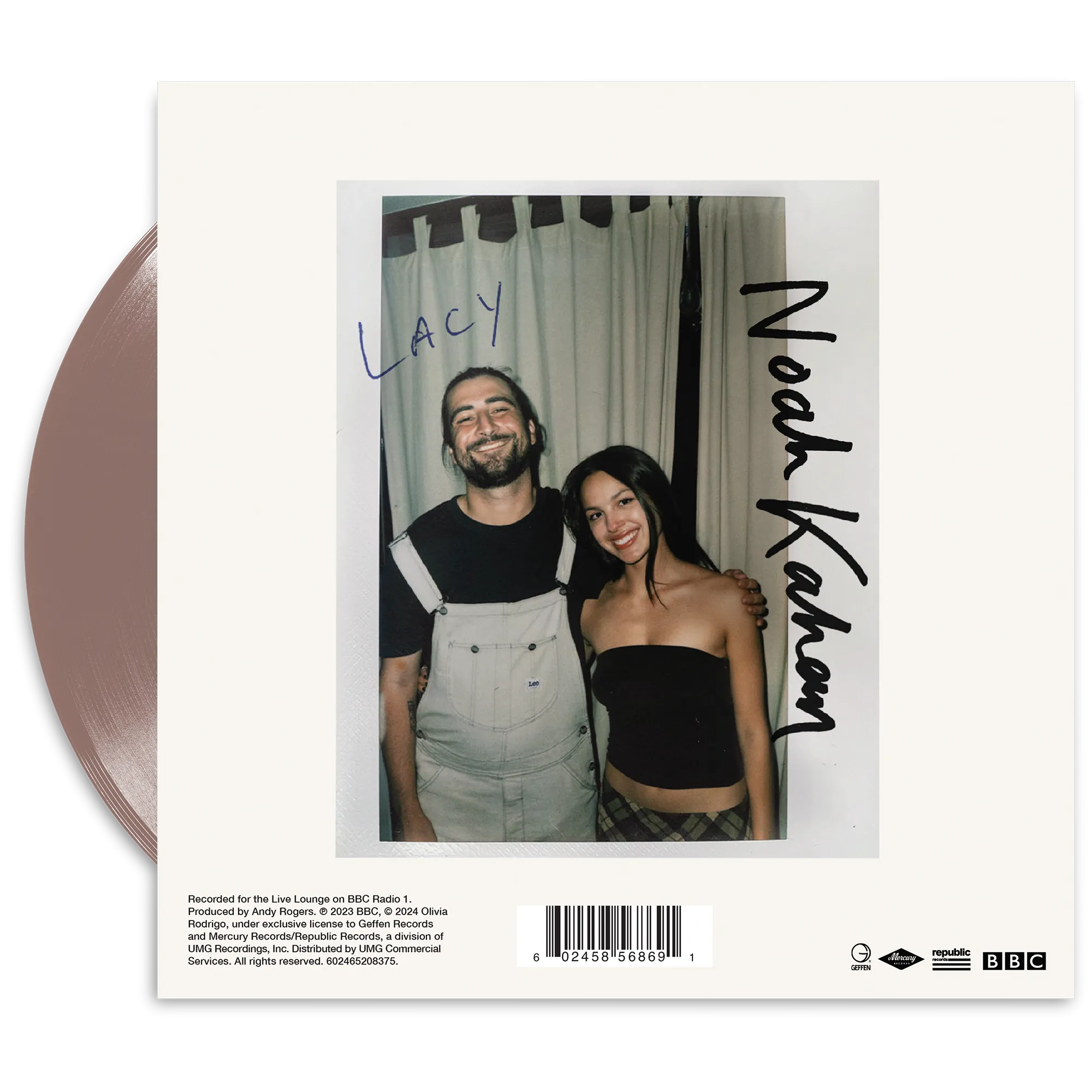 Noah Kahan/Olivia Rodrigo Stick Season 7" Vinyl