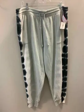 NWT Size 3X STYLE & CO PLUS SIZES GRY/BLK/WHT TIE DYE Sweatpants