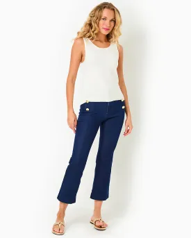 Parrish High Rise Crop Flare Pant