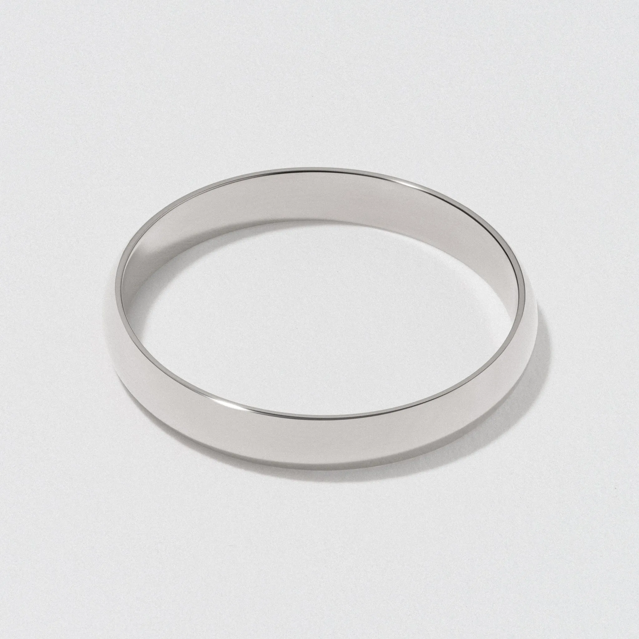 Platinum Classic Wedding Band - Polished 3mm