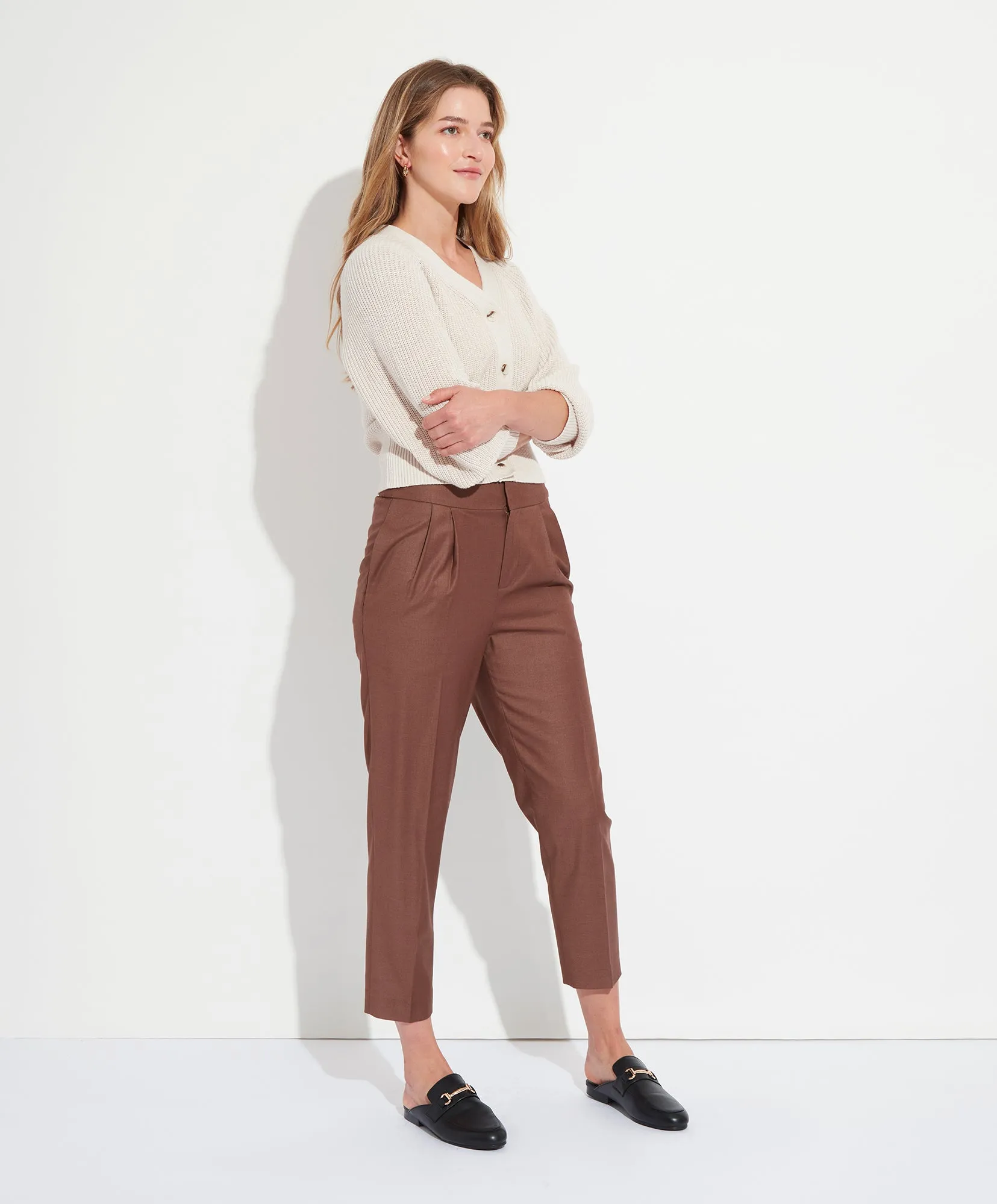 Pleated Trouser