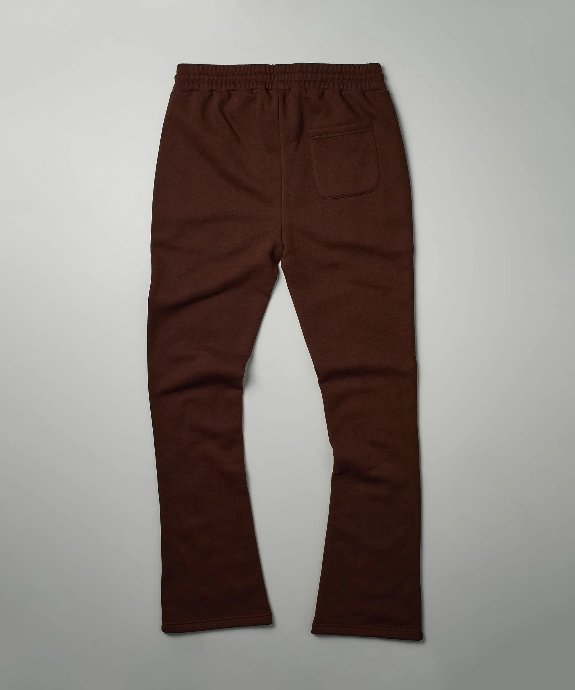 Popeye Flare Sweatpants - Brown