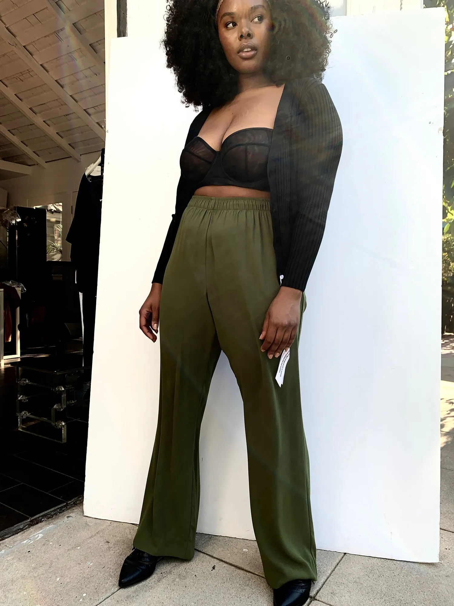 Pull-on Pant in Cilantro