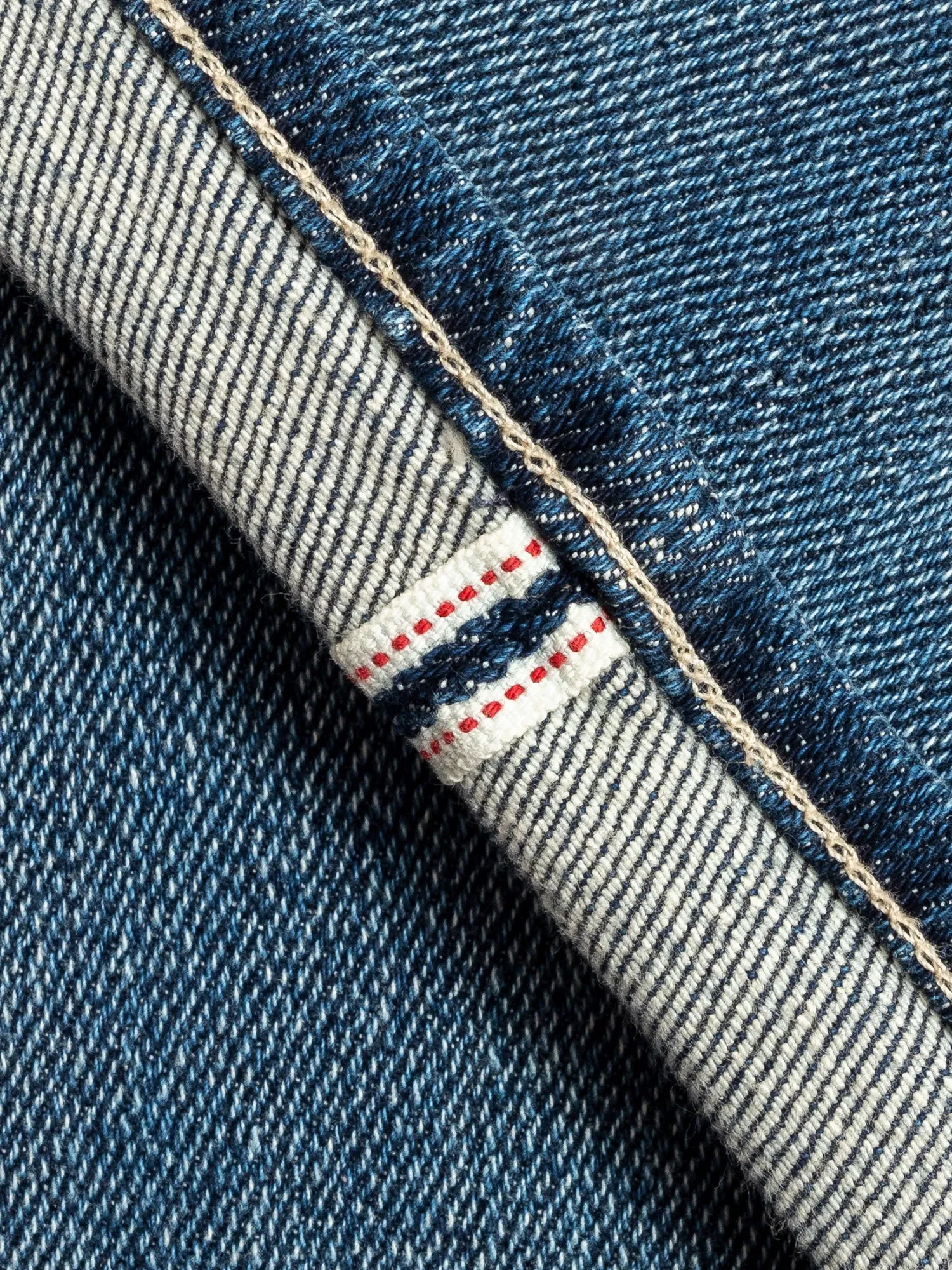 "Joey" 11.5oz Washed Indigo Stretch Selvedge Air Denim - Pen Slim