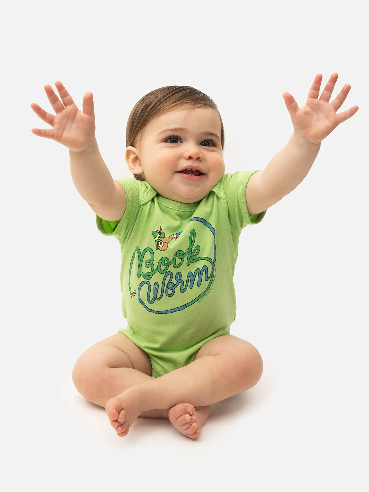 Richard Scarry Bookworm baby bodysuit