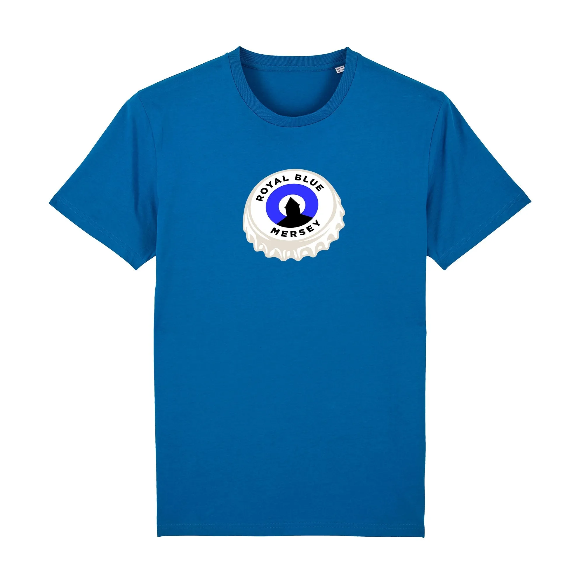 Royal Blue Mersey Bottle Top Tee