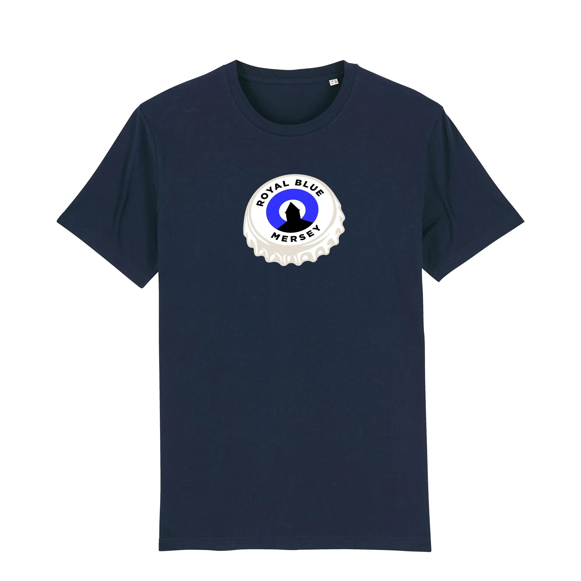 Royal Blue Mersey Bottle Top Tee